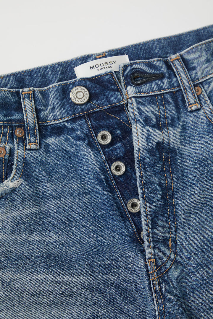 Moussy - MV Odessa Wide Straight in Dark Blue