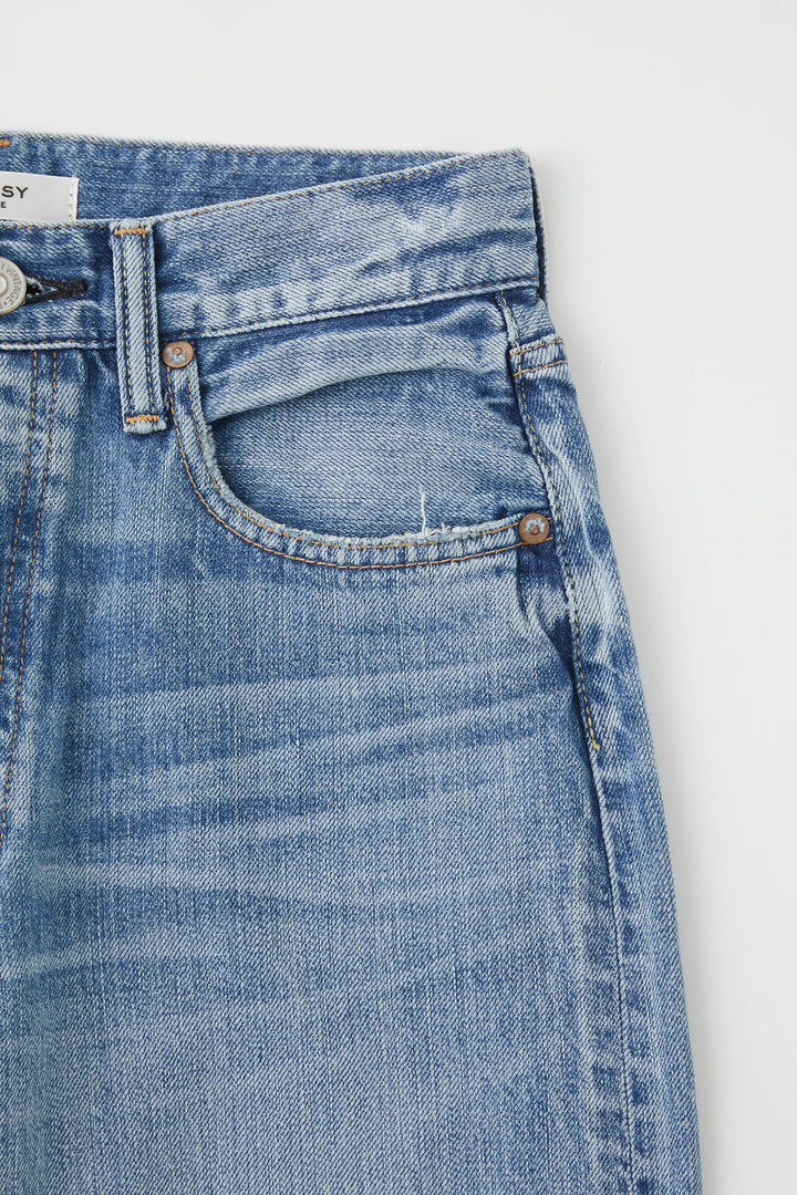 Moussy - MV Olivia Wide Straight in Blue