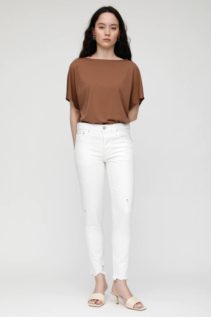 Moussy - MV Merry Tapered-Mid in White