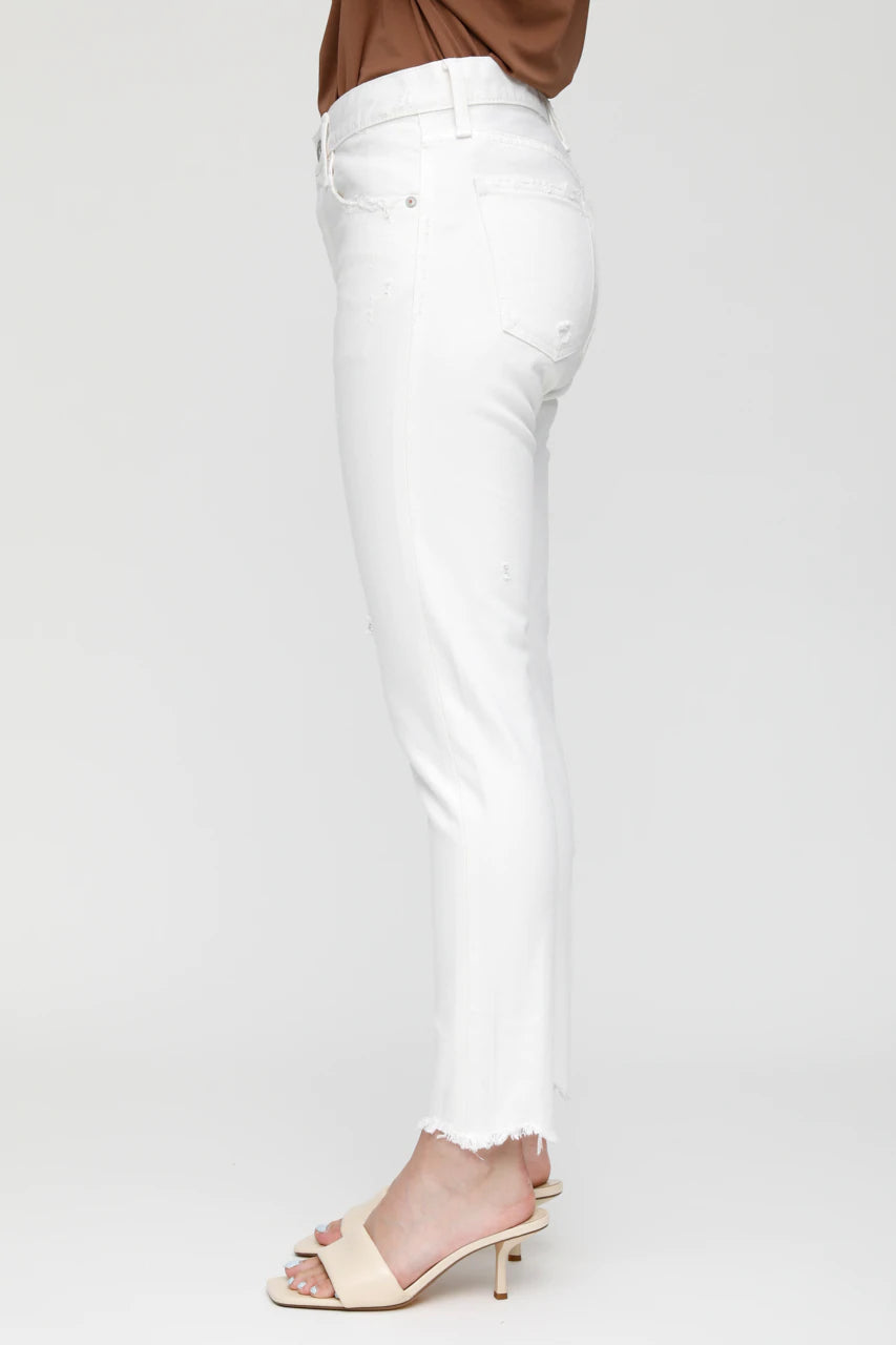 Moussy - MV Merry Tapered-Mid in White