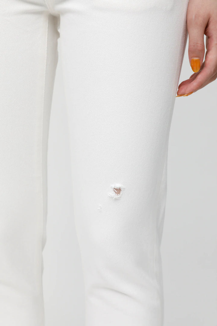Moussy - MV Merry Tapered-Mid in White