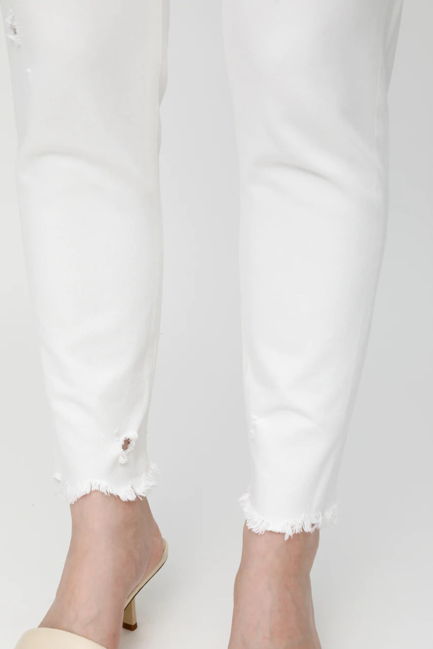 Moussy - MV Merry Tapered-Mid in White