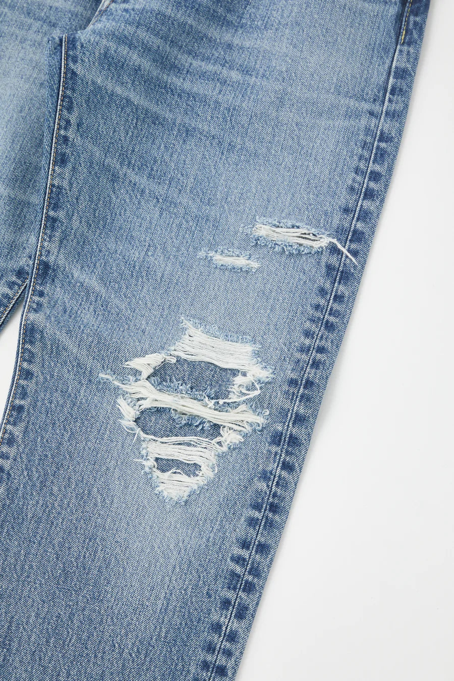 Moussy - Plymouth Straight in Blue – Blond Genius