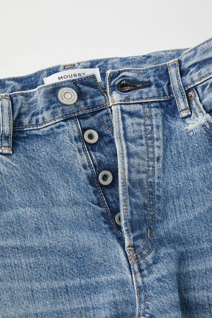 Moussy - Plymouth Straight in Blue
