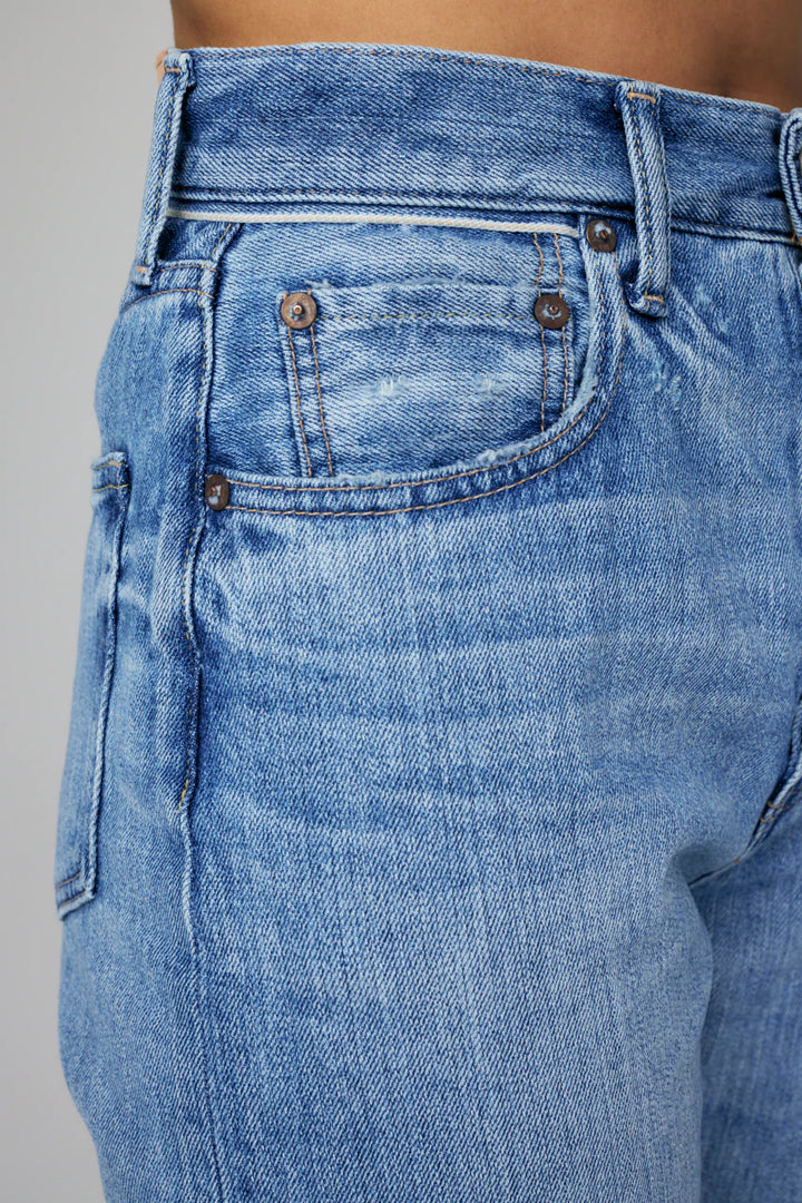 Moussy - MV Olivia Wide Straight in Blue