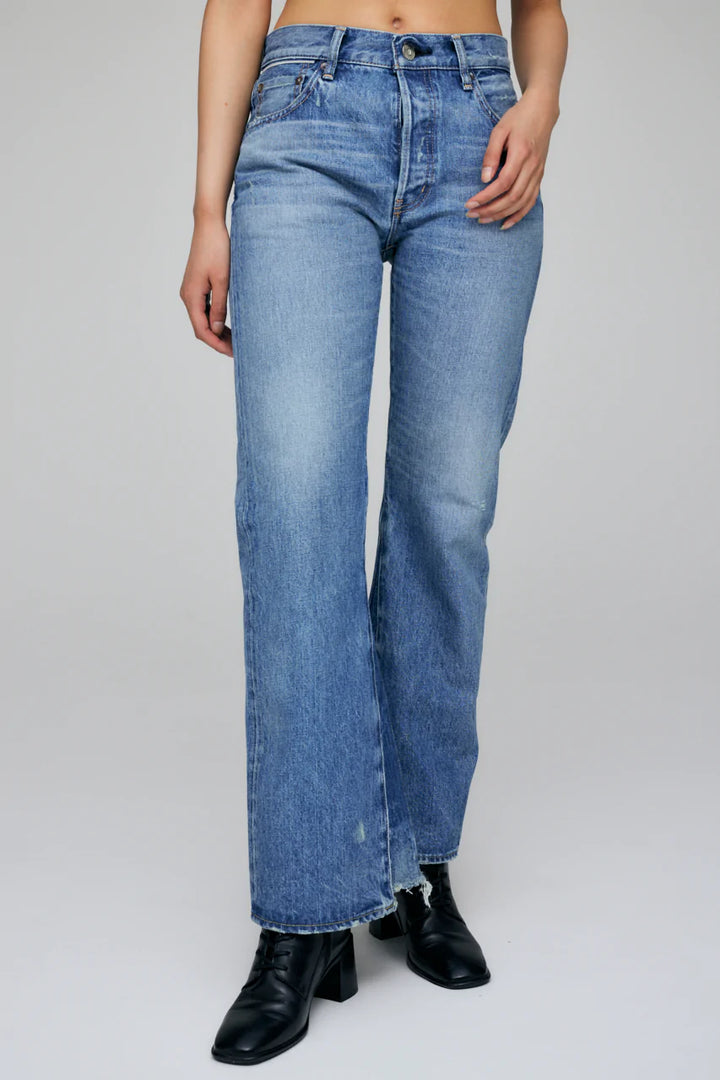 Moussy - MV Saint Charles Remake Flare in Blue