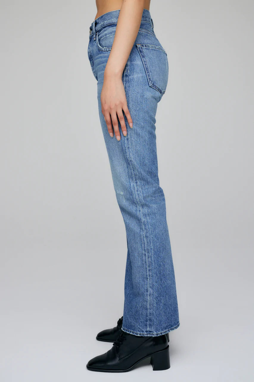 Moussy - MV Saint Charles Remake Flare in Blue