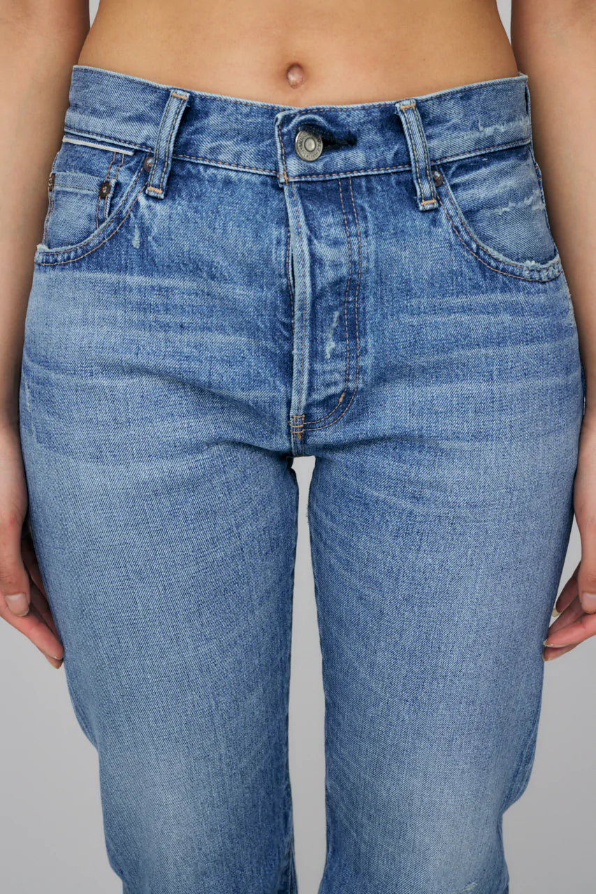 MOUSSY MVS SW FLARE BLU -ファッション通販 FASHION WALKER