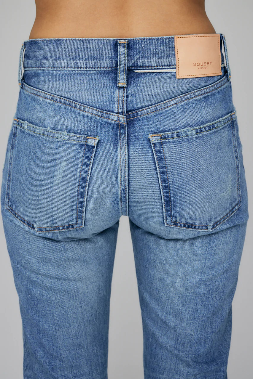 Moussy - MV Saint Charles Remake Flare in Blue – Blond Genius