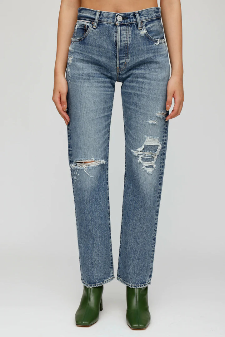 Moussy - Plymouth Straight in Blue