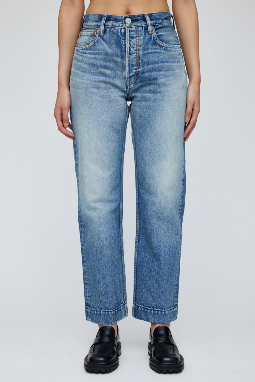 Moussy - MV Marilla Wide Straight in Light Blue