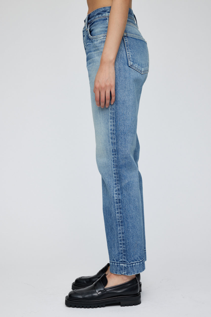 Moussy - MV Marilla Wide Straight in Light Blue