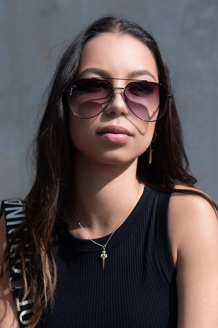 Otra Eyewear - Billie in Black Smoke