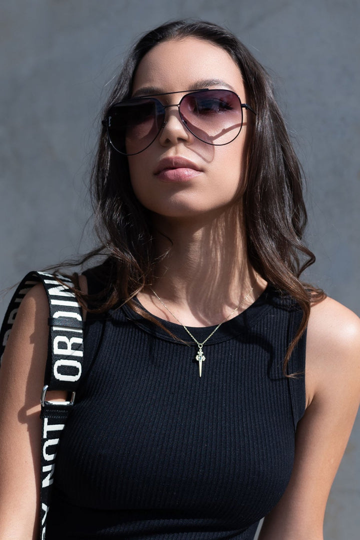 Otra Eyewear - Billie in Black Smoke