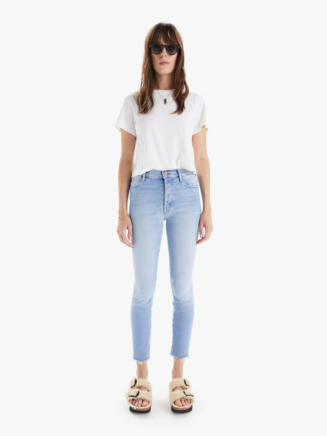 Mother Denim - The Stunner Ankle Fray in California Cruiser