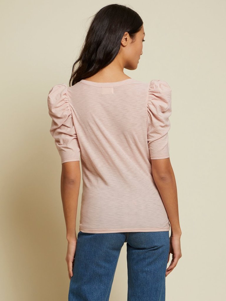 Nation LTD - Carolina Sweetheart Party Tee in Light Pink Millennial Tops