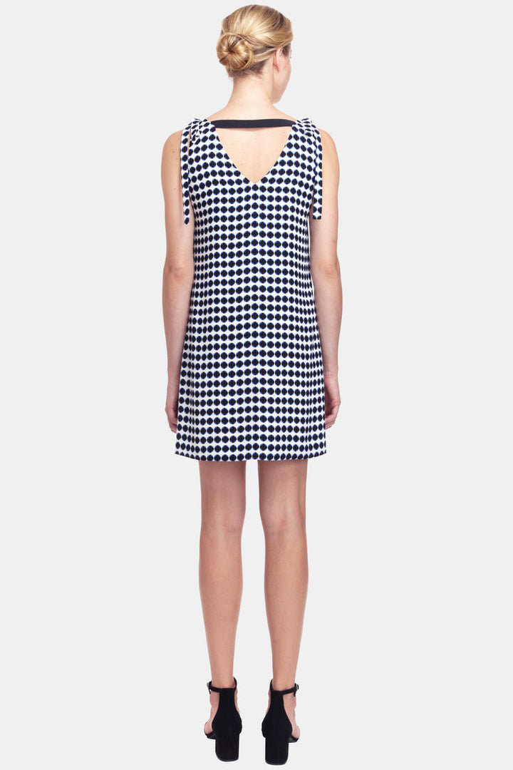 Cooper & Ella - Kamilly Bow Dress Circle Dot Print