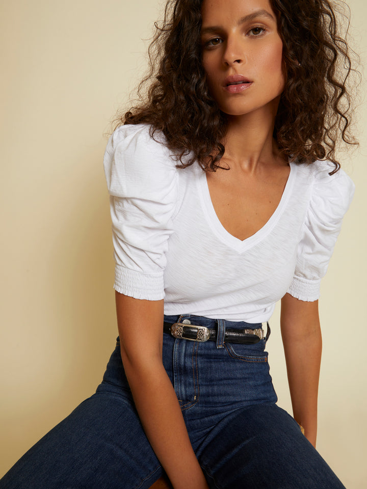 Nation LTD - Celine Tee in White