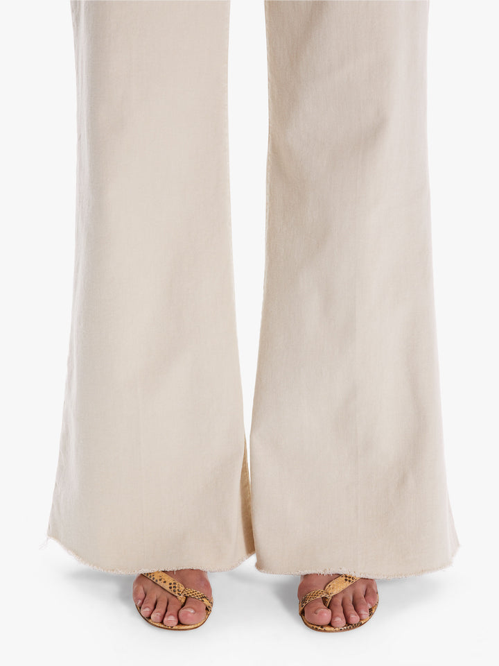 Mother - The Patch Pocket Roller Fray in Chalk Tapioca