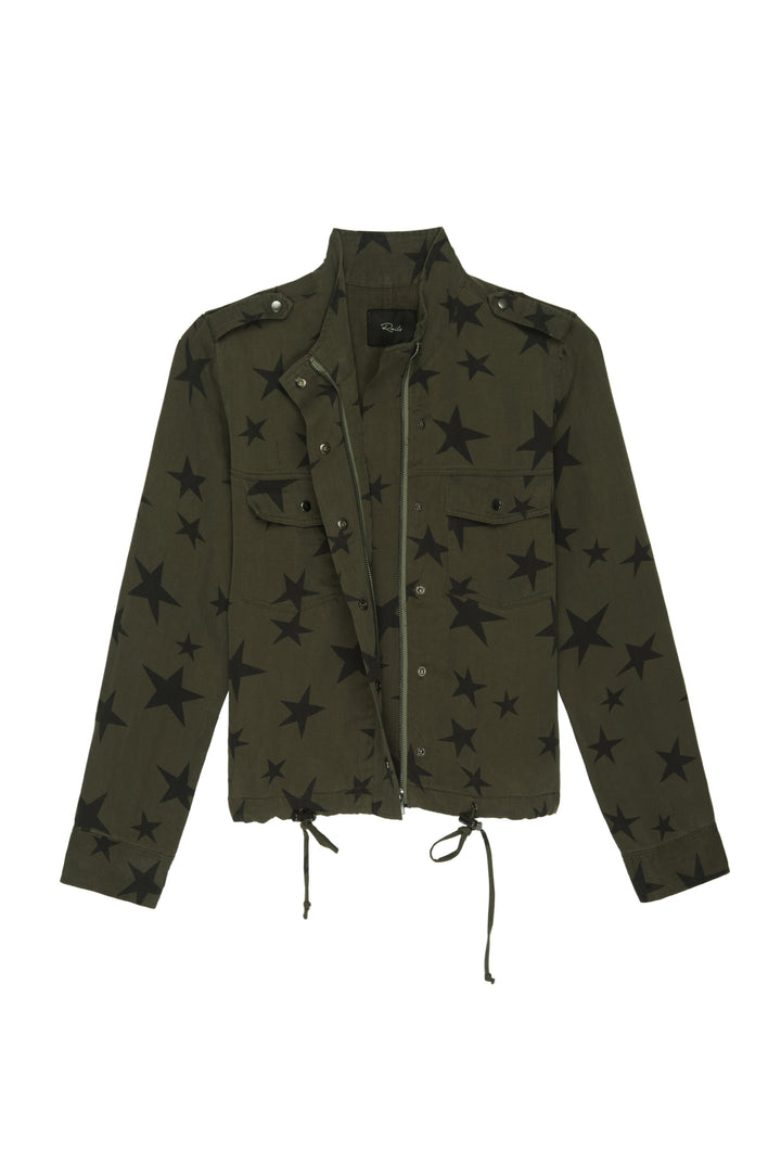 RAILS - Collins Sage with Black Stars