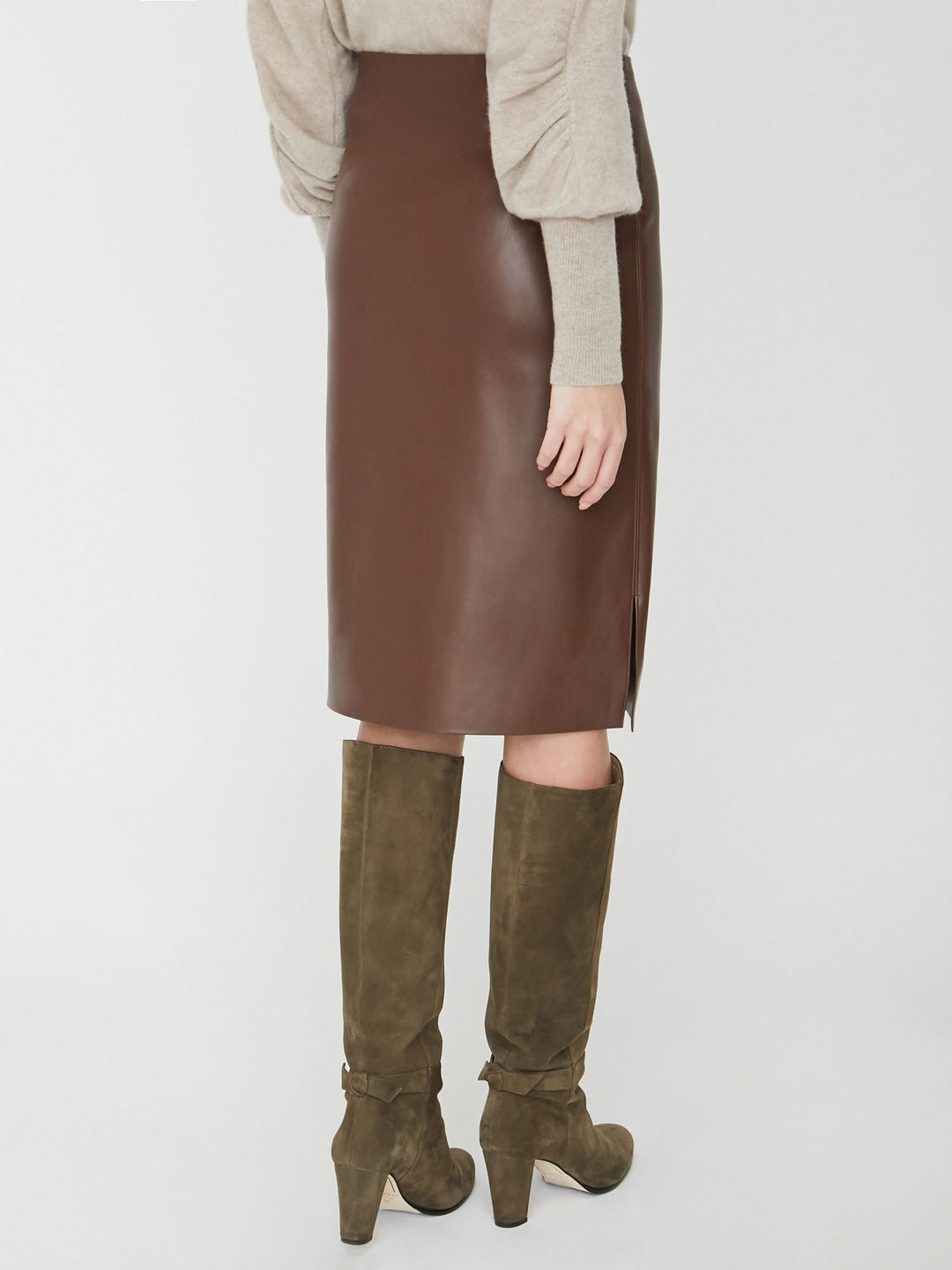 Brochu Walker - River Skirt in Char Brown