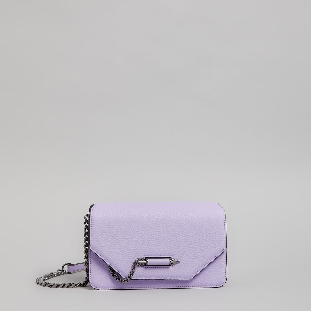 Mackage - Cortney Leather Crossbody Bag in Lilac