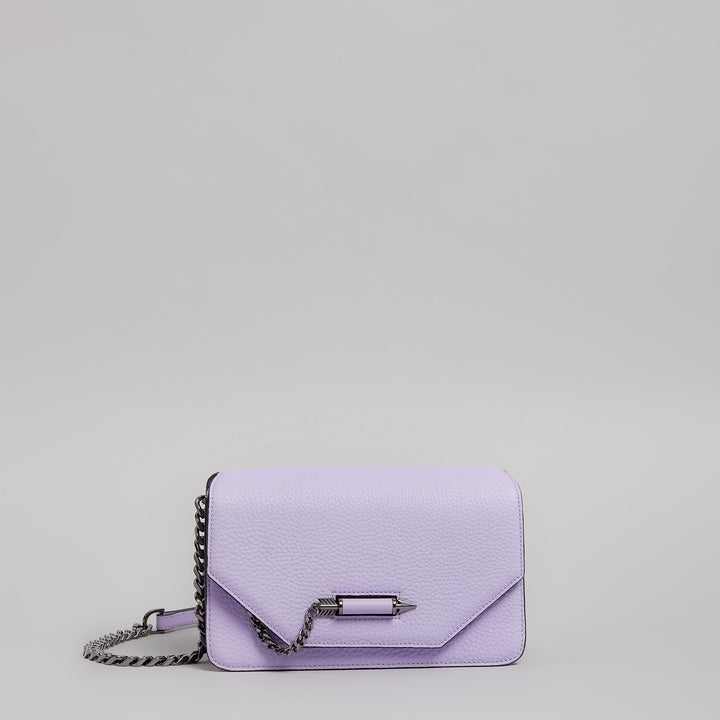Mackage - Cortney Leather Crossbody Bag in Lilac