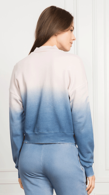 Tyler Jacobs - Leland Pink Rain/Denim Dip Dye