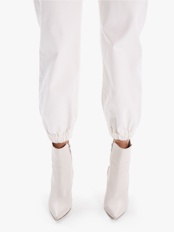 Mother - Wrapper Patch Springy Ankle in Cream Puffs