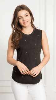 Tyler Jacobs - Cut Off Tank Star Studs