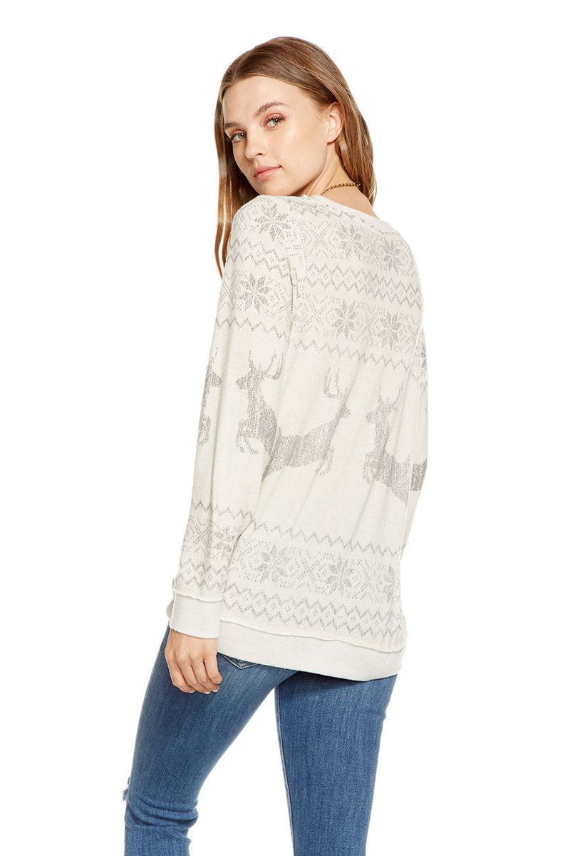 Chaser - REINDEER INTARSIA