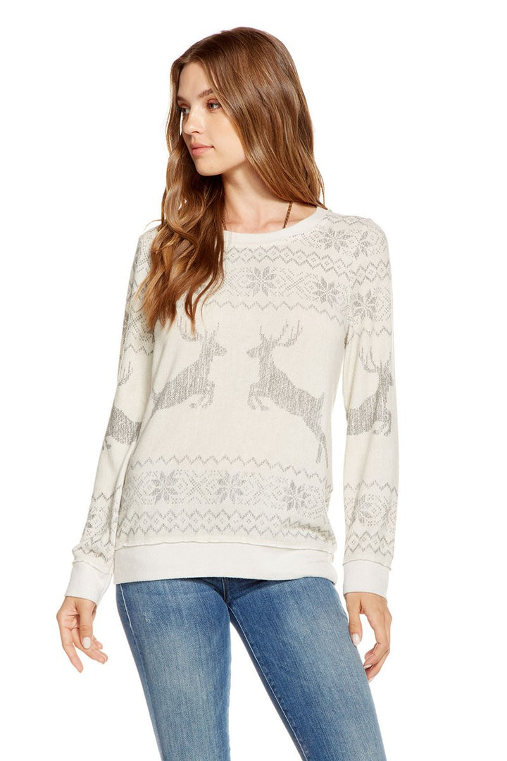 Chaser - REINDEER INTARSIA