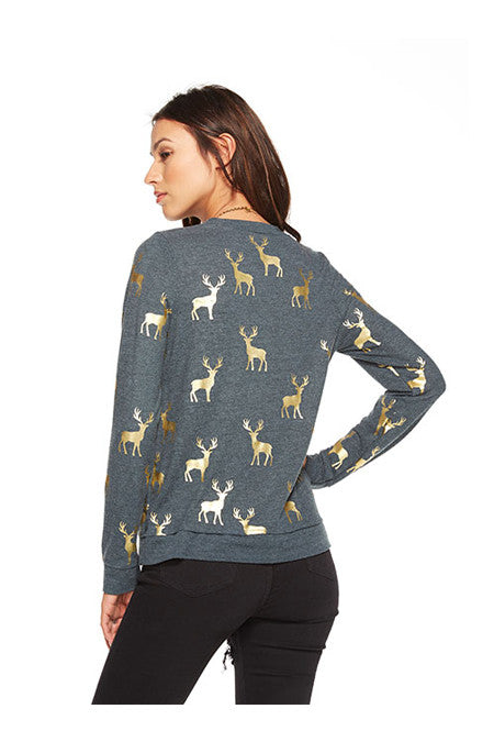 Chaser Chaser - Love Knit Long Sleeve Pullover Yosemite at Blond Genius - 2