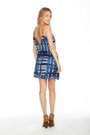 Chaser - Tie Dye Cami Mini Dress - Indigo Tye Dye