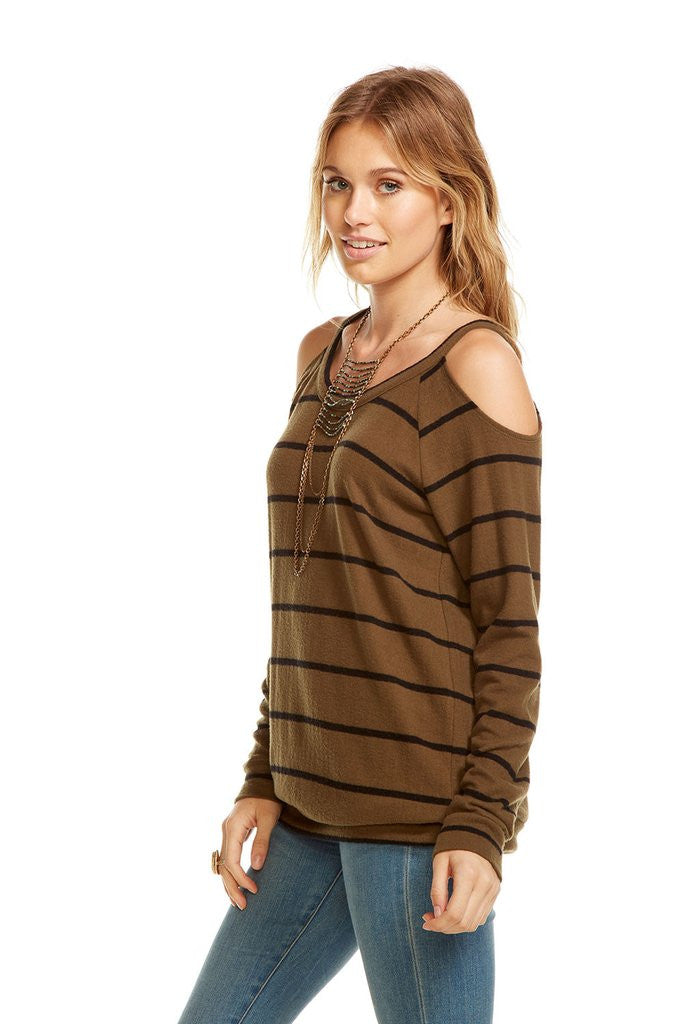 Chaser - Love Knit L/S Cold Shoulder
