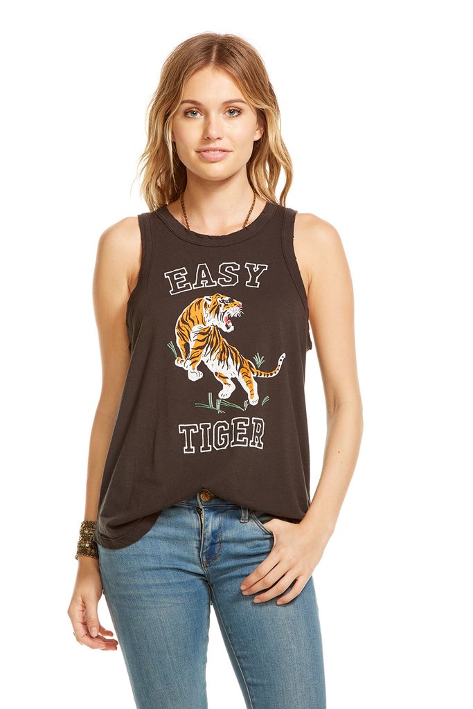 Chaser - Shirttail Muscle Tank Easy Tiger