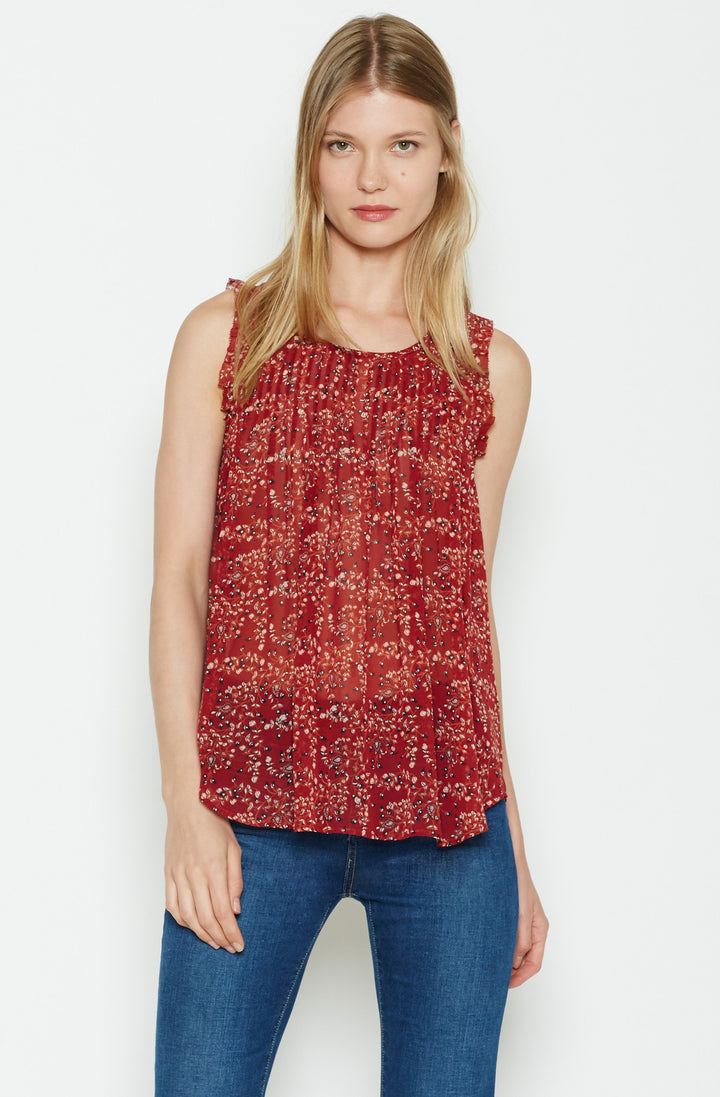 Joie JOIE - Celadine Silk Top at Blond Genius - 1