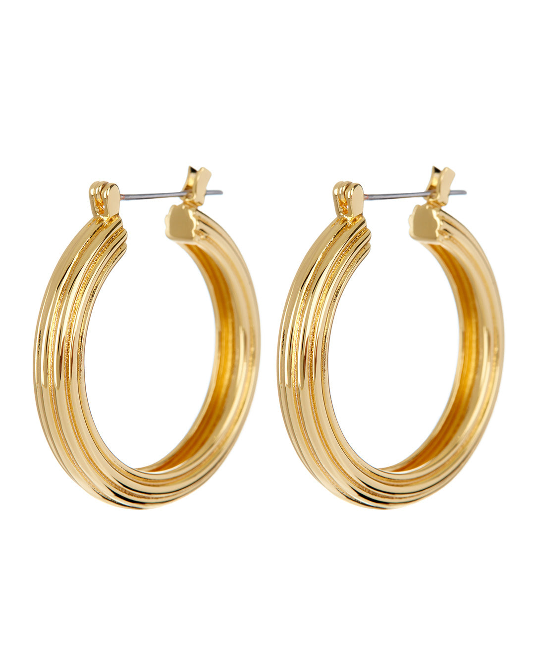 LUV AJ - Cher Hoops in Gold