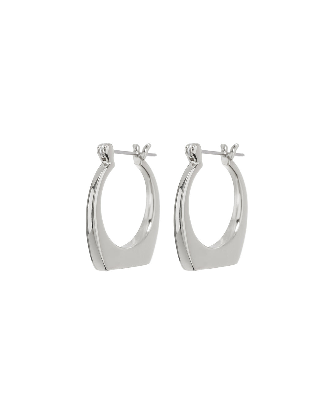 LUV AJ - Cosmos Hoops in Silver