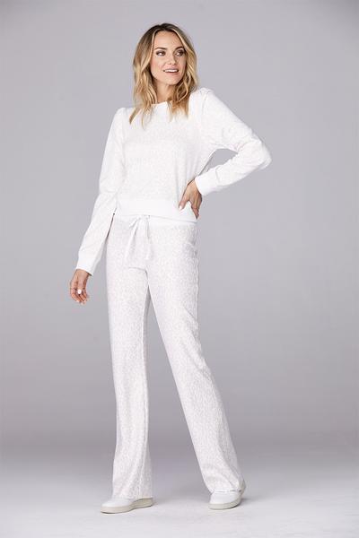 David Lerner - Puff Sleeve Pullover in Nude