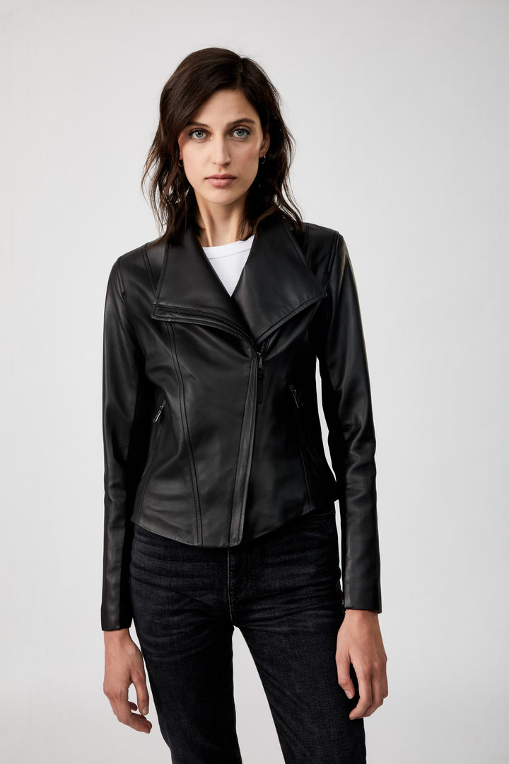 MACKAGE - Dinah Leather Jacket in Black