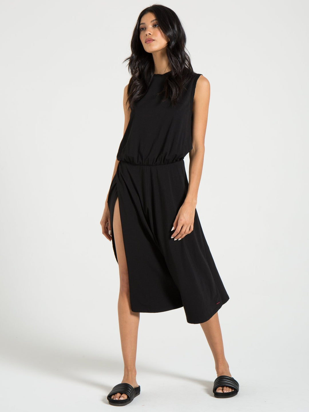 n:PHILANTHROPY - Bloom Dress in Black Cat
