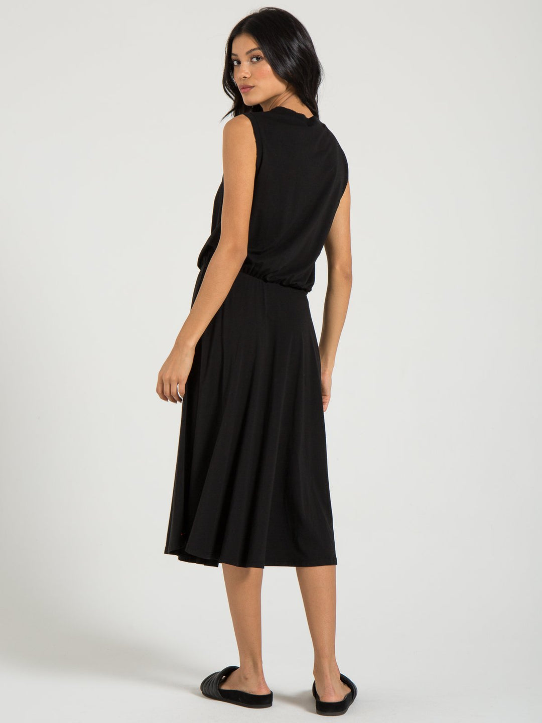 n:PHILANTHROPY - Bloom Dress in Black Cat