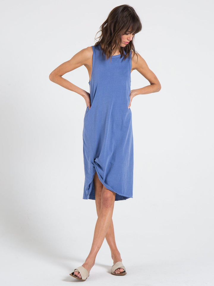 Philanthropy - Lori High Low Dress Cobalt
