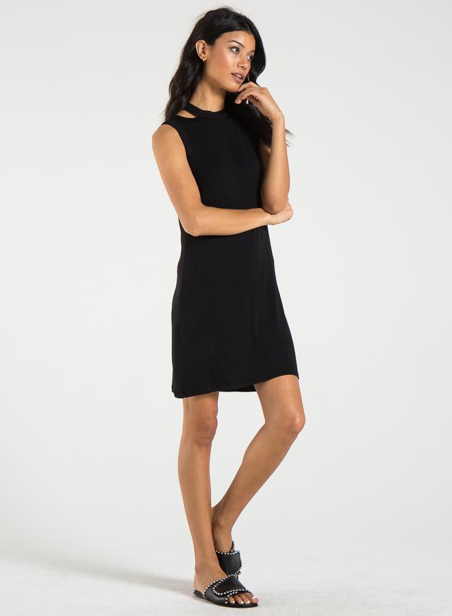PHILANTHROPY- Kennedy-Dress Black Cat