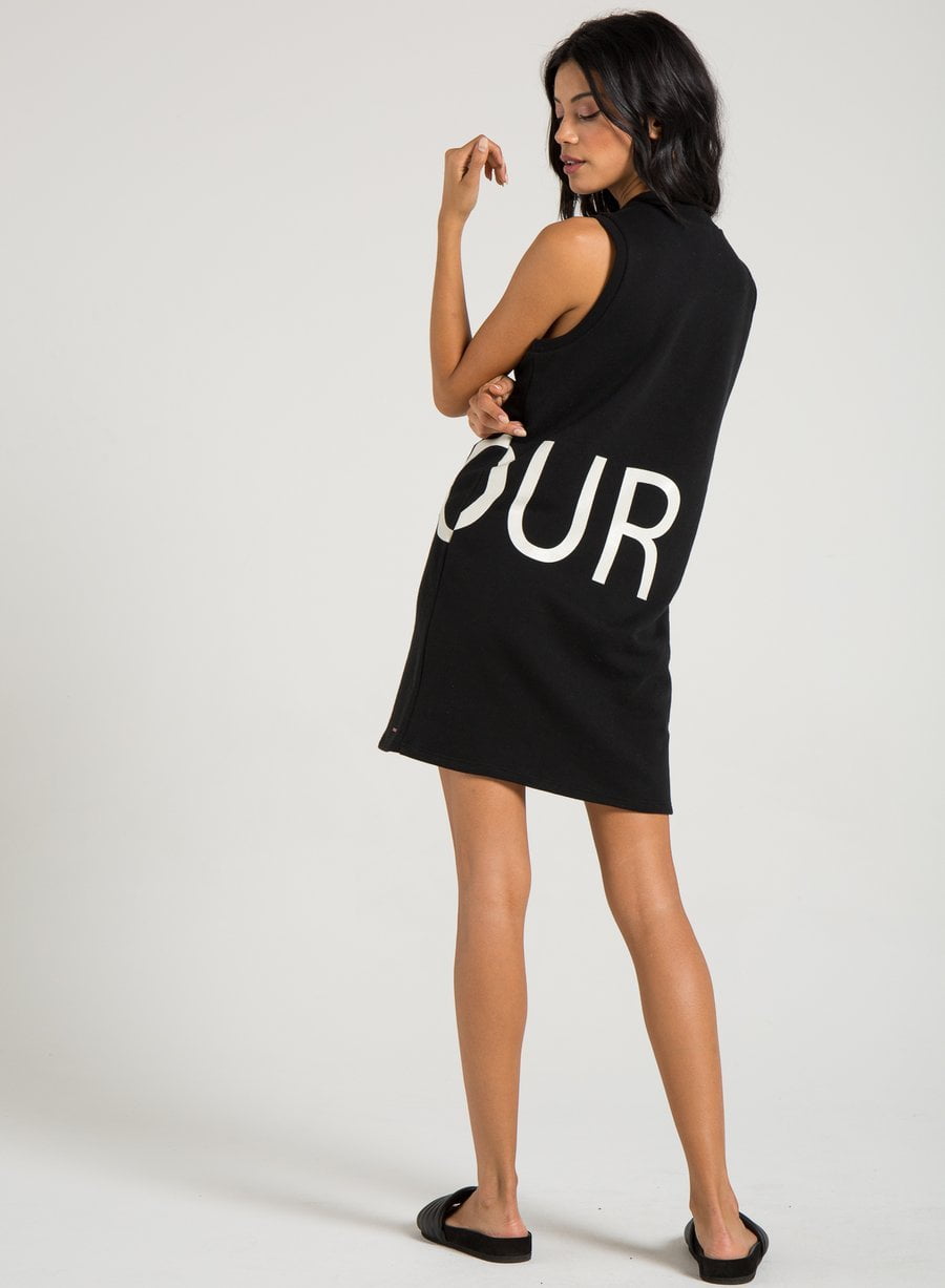 PHILANTHROPY - Mei Shirt Dress in Black Multi