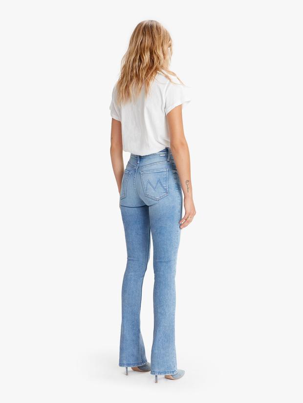 Mother Denim - High Waisted Runaway Jeans in Dropping In