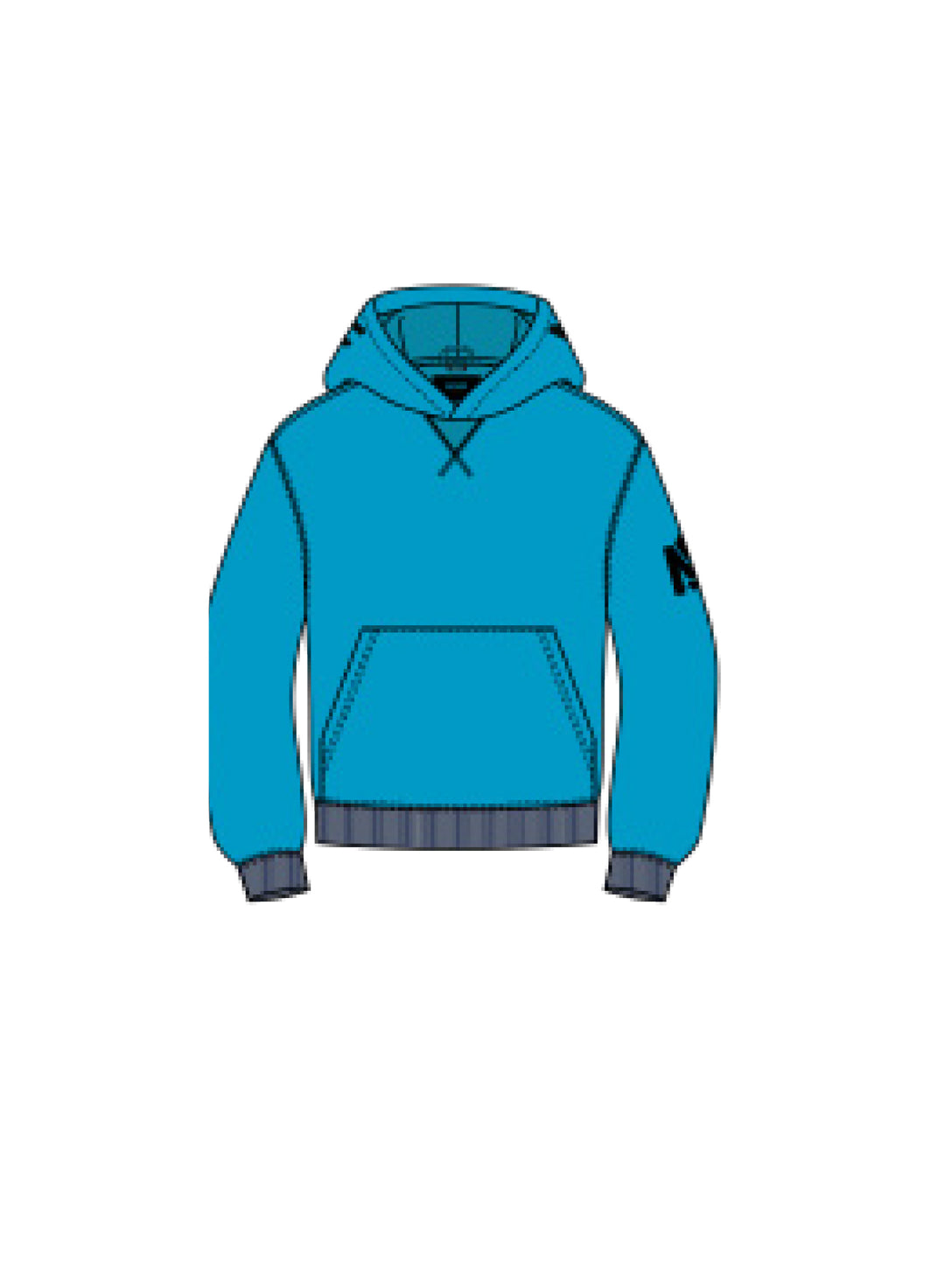 Mackage - DRU Kids Sweatshirt in Aqua