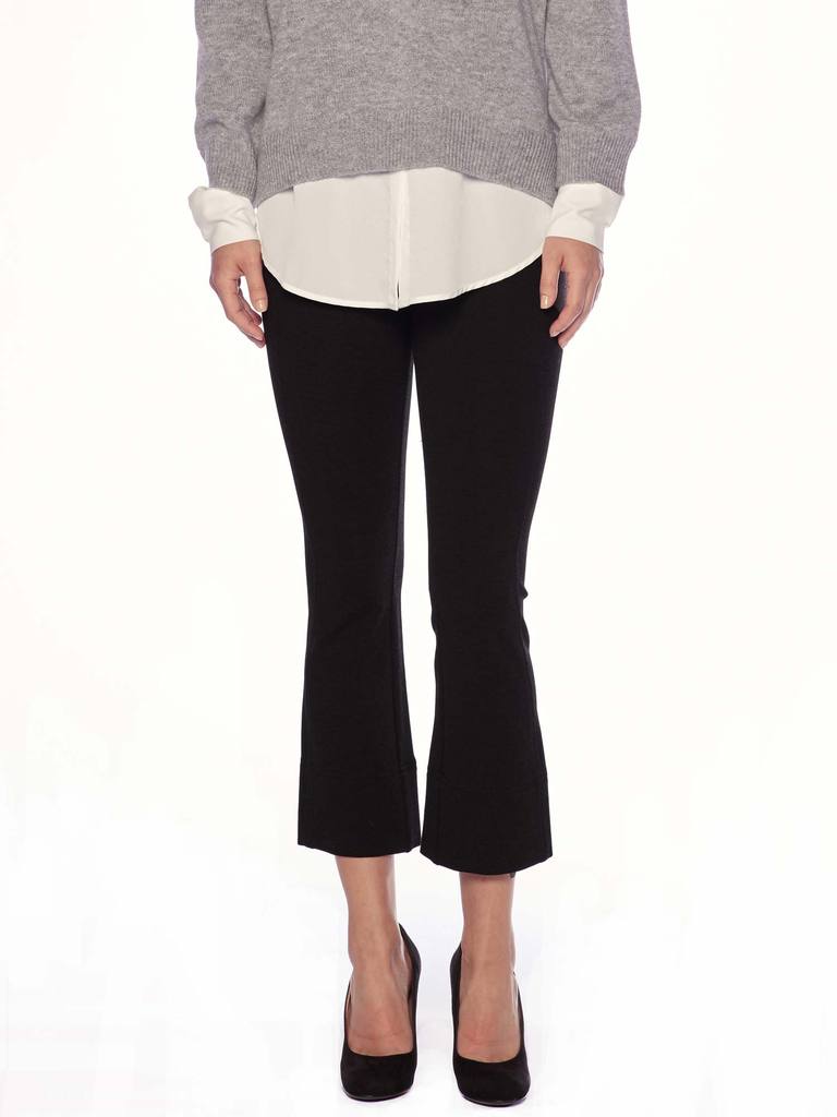 Brochu Walker - Danis Cropped Flare Pant in Black Onyx Default