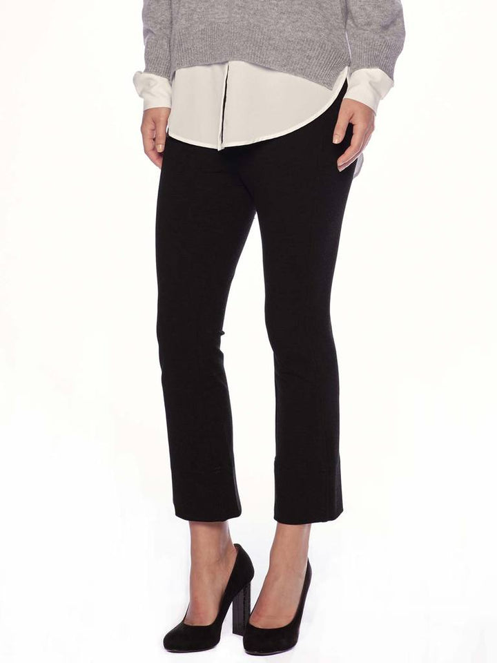 Brochu Walker - Danis Cropped Flare Pant in Black Onyx Default